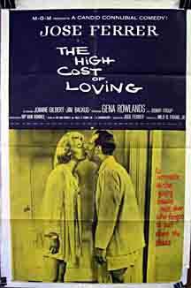 The High Cost of Loving (1958) starring José Ferrer on DVD on DVD
